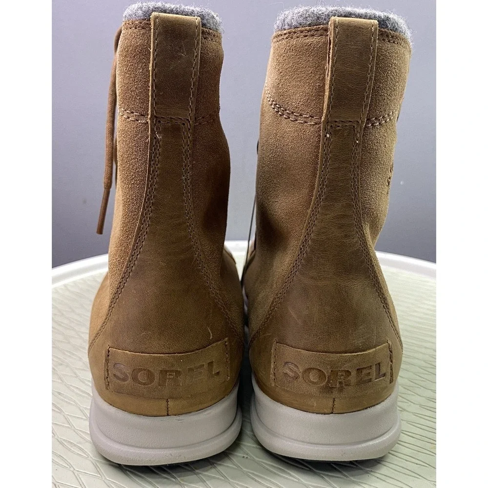 Sorel Women's Explorer Joan‎ Winter Ski Snowmobile Boots Waterproof Brown Sz.10